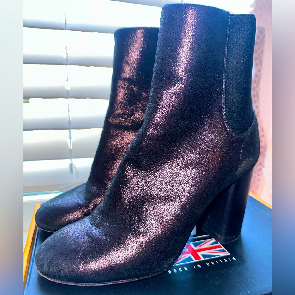 Shimmer Rag N Bone Purple Boots